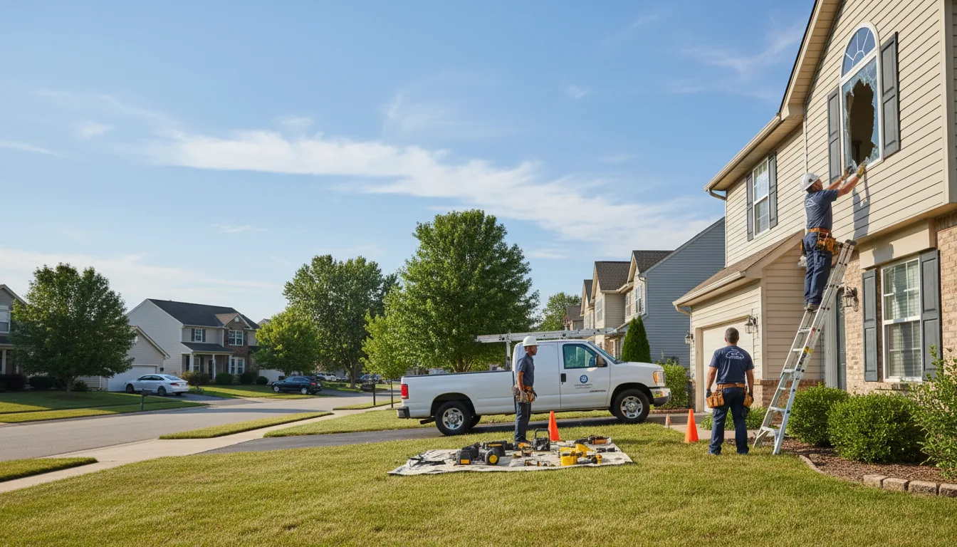 Expert window installer providing residential service in Nardin, OK